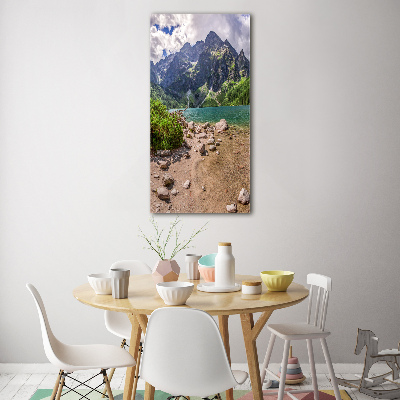 Staand foto op plexiglas Meer in de bergen