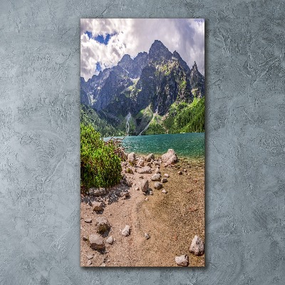 Staand foto op plexiglas Meer in de bergen