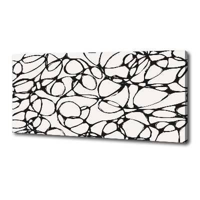 Foto op canvas Chaotische cirkels