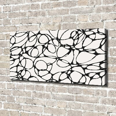 Foto op canvas Chaotische cirkels