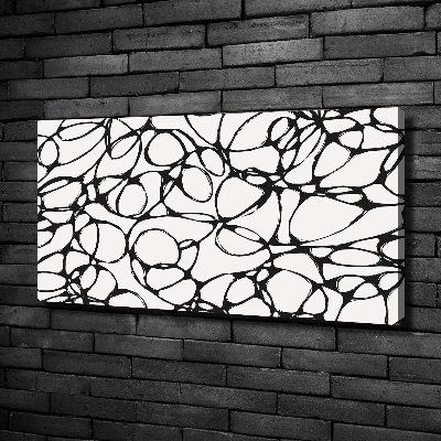 Foto op canvas Chaotische cirkels