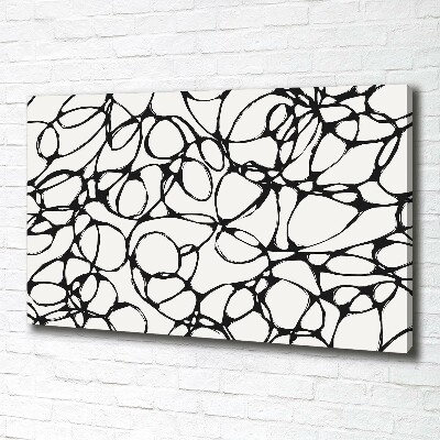 Foto op canvas Chaotische cirkels