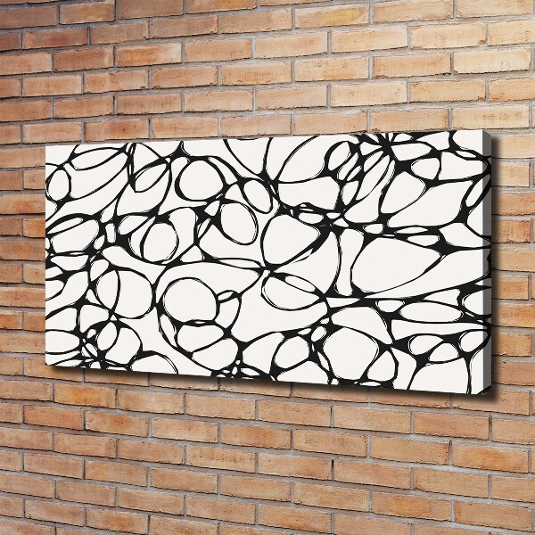 Foto op canvas Chaotische cirkels