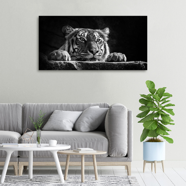 Foto canvas Tijger