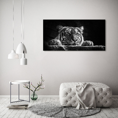 Foto canvas Tijger