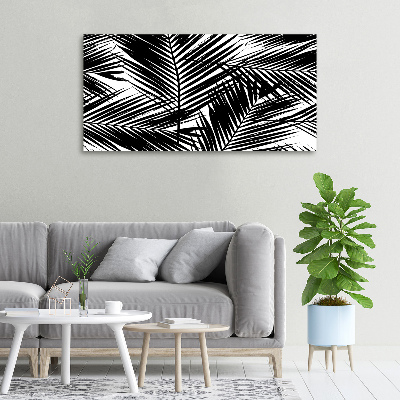 Foto op canvas Palmbladeren