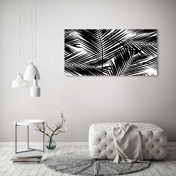 Foto op canvas Palmbladeren