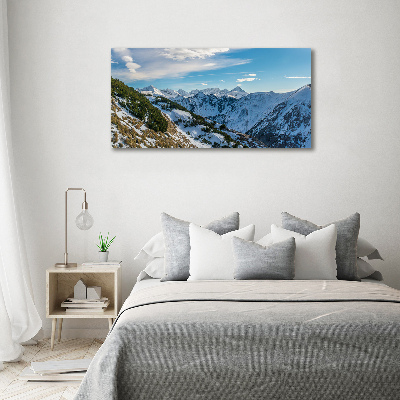 Foto op canvas De kroon van het Tatragebergte