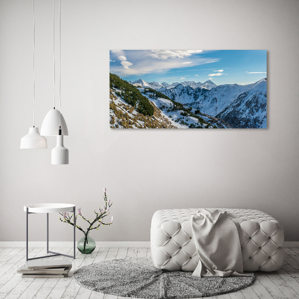 Foto op canvas De kroon van het Tatragebergte