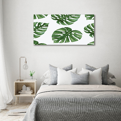 Canvas schilderij Monstera