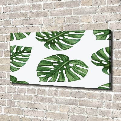 Canvas schilderij Monstera