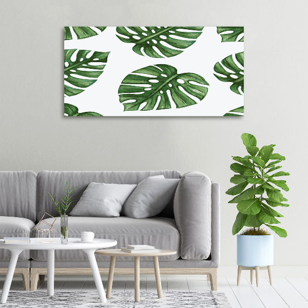 Canvas schilderij Monstera