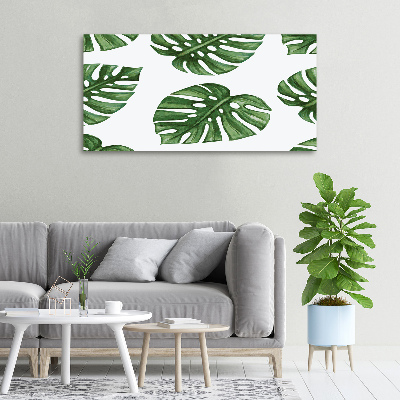 Canvas schilderij Monstera