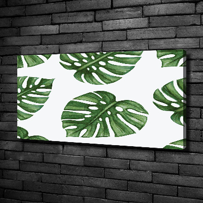 Canvas schilderij Monstera