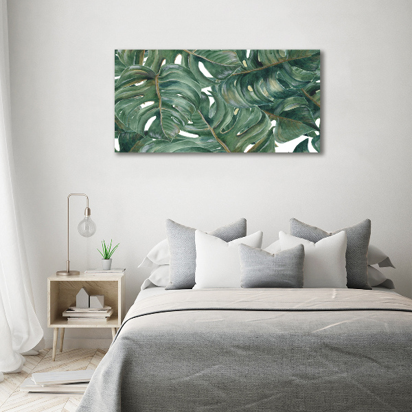 Foto canvas Monstera
