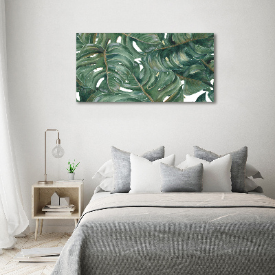 Foto canvas Monstera