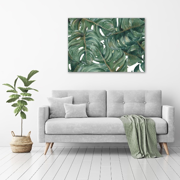 Foto canvas Monstera