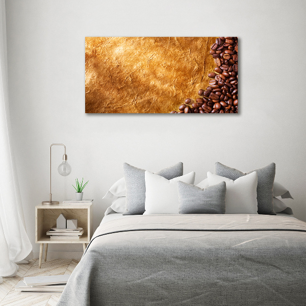Foto canvas Koffiebonen