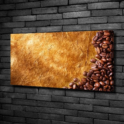 Foto canvas Koffiebonen