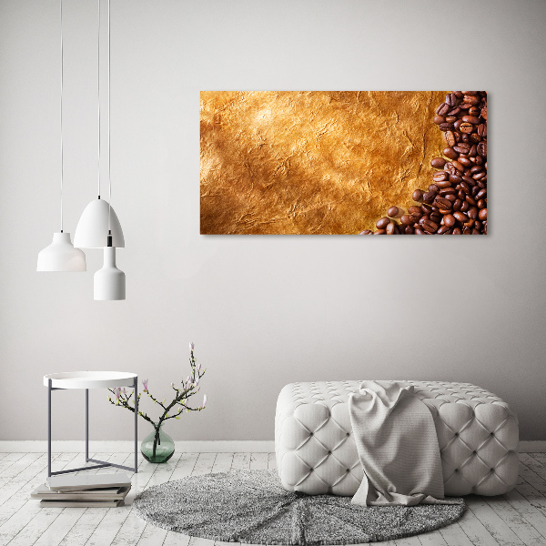 Foto canvas Koffiebonen