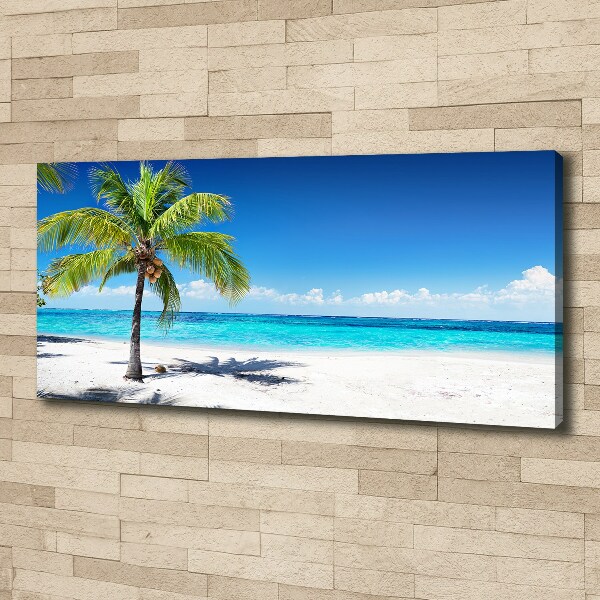 Foto canvas Tropisch strand