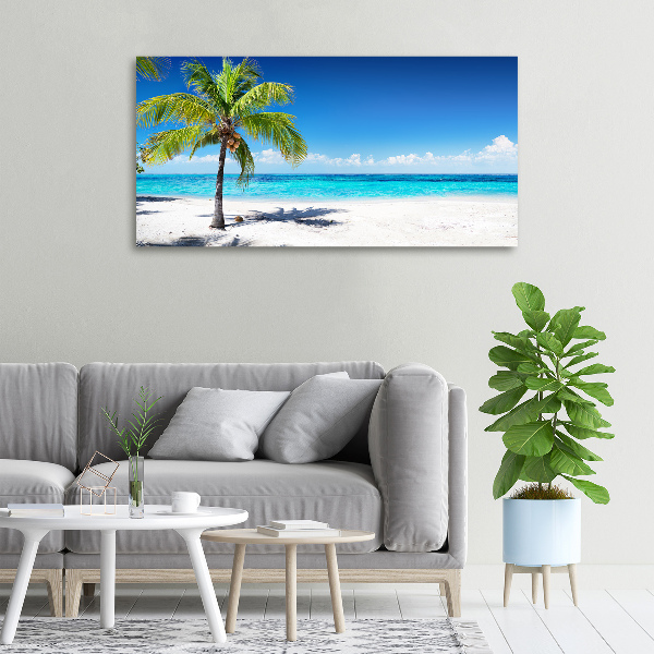 Foto canvas Tropisch strand