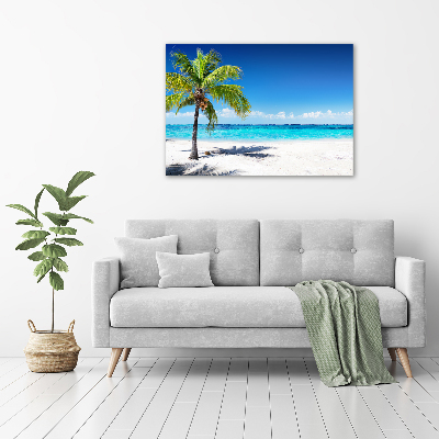 Foto canvas Tropisch strand