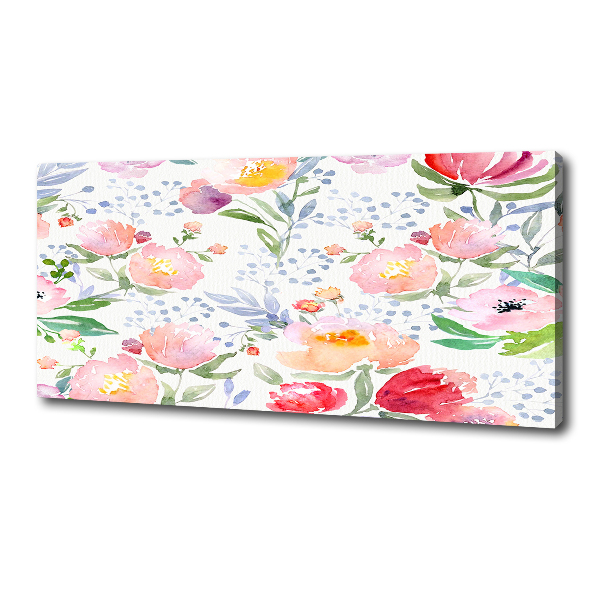 Foto op canvas Klaprozen