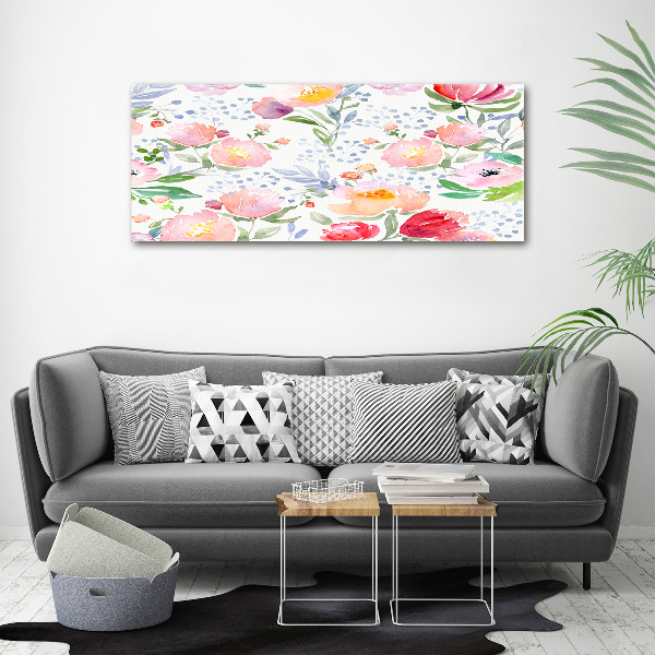 Foto op canvas Klaprozen