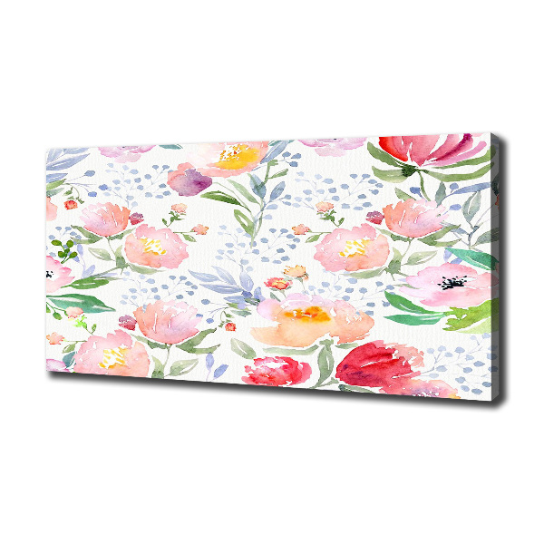 Foto op canvas Klaprozen