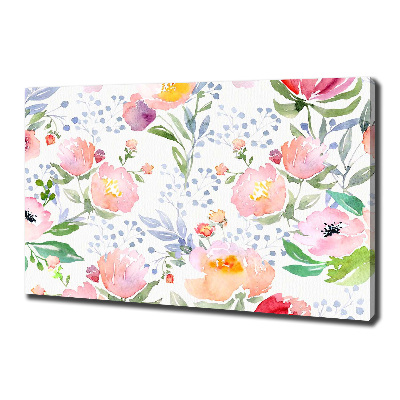 Foto op canvas Klaprozen