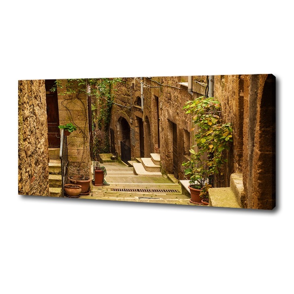 Foto canvas Italiaanse straten