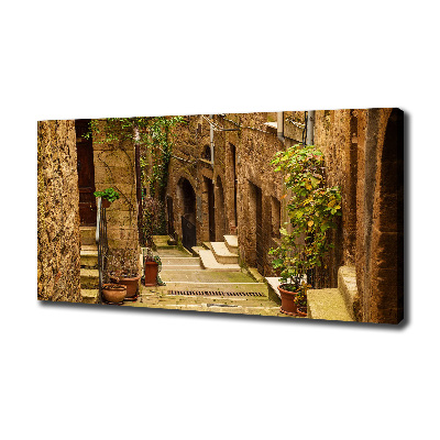 Foto canvas Italiaanse straten