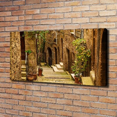 Foto canvas Italiaanse straten