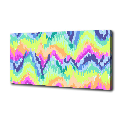 Schilderij op canvas Regenboogachtergrond