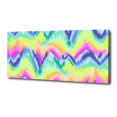 Schilderij op canvas Regenboogachtergrond