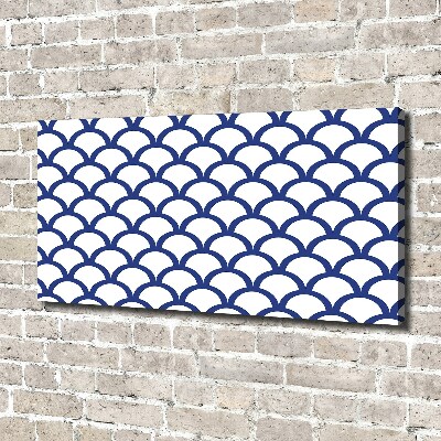 Canvas foto Nautische achtergrond