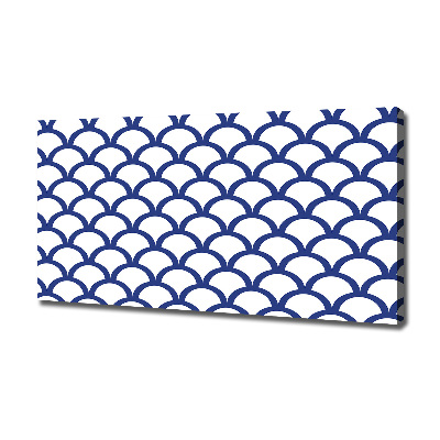 Canvas foto Nautische achtergrond