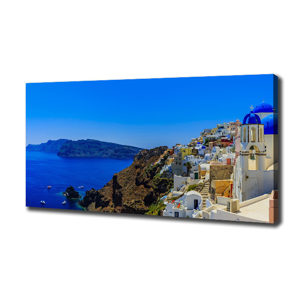 Canvas schilderij Santorini, Griekenland
