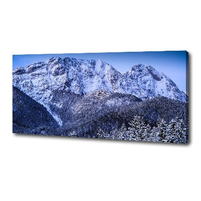 Schilderij op canvas Giewont Tatra-gebergte