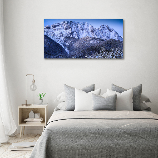 Schilderij op canvas Giewont Tatra-gebergte