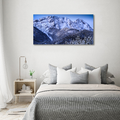 Schilderij op canvas Giewont Tatra-gebergte