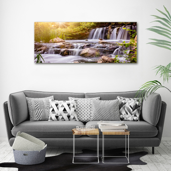 Foto op canvas Waterval