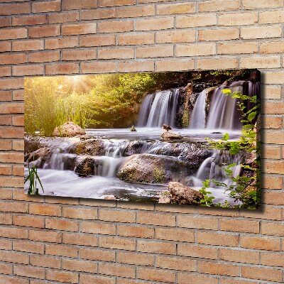Foto op canvas Waterval