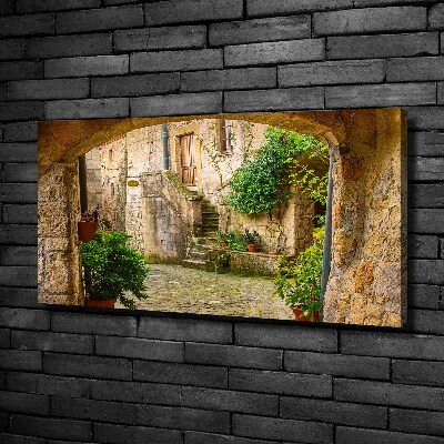 Foto op canvas Italiaanse straten