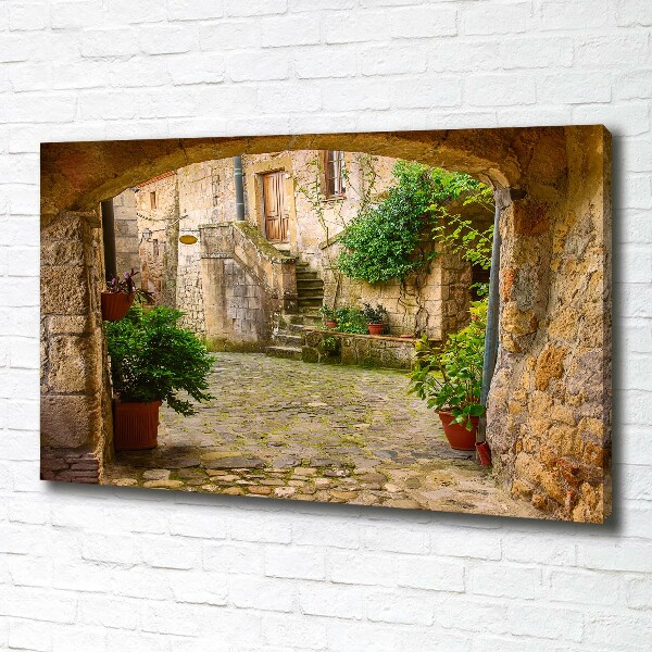 Foto op canvas Italiaanse straten