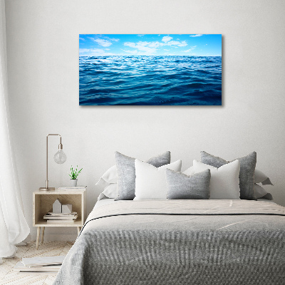 Canvas foto Zeewater