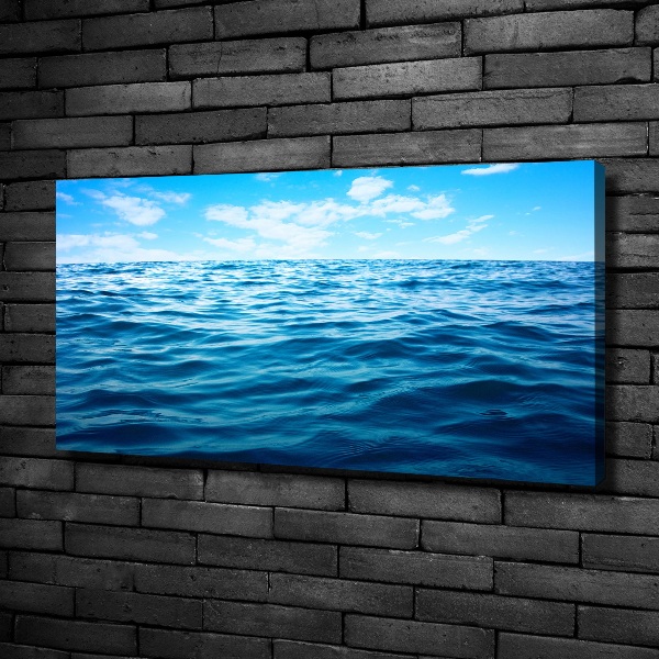 Canvas foto Zeewater