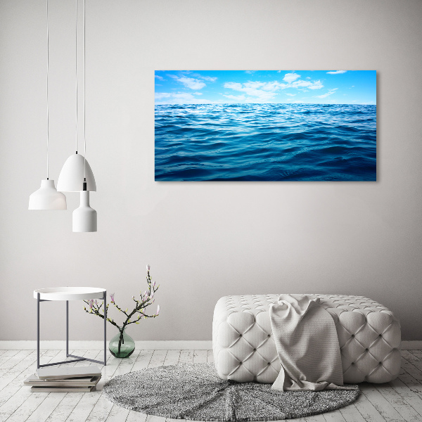 Canvas foto Zeewater