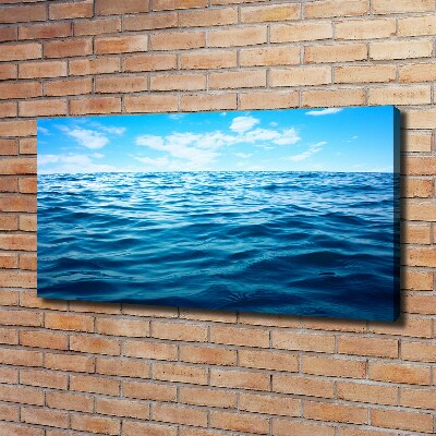 Canvas foto Zeewater